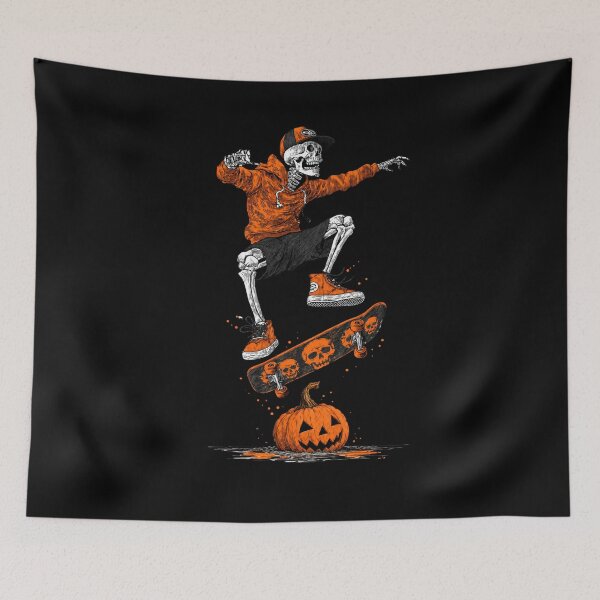 Item preview, skeleton skateboarder designed and sold by gypsy-joker.