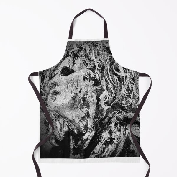 Item preview, post punk, new wave artist Robert Smith, THE CURE in black and white designed and sold by Art by Fruitcake.