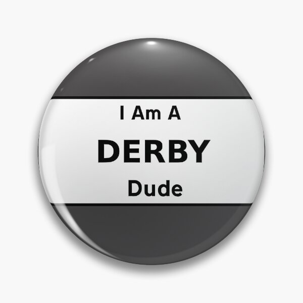 Item preview, I Am A Derby Dude - Cool Roller Derby Fan Design designed and sold by GoodVibesClo.