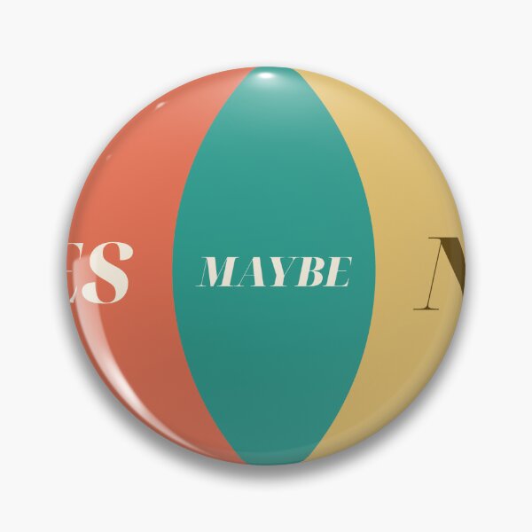 Item preview, Yes No Maybe Venn Diagram — Retro Serif designed and sold by abghandour2.