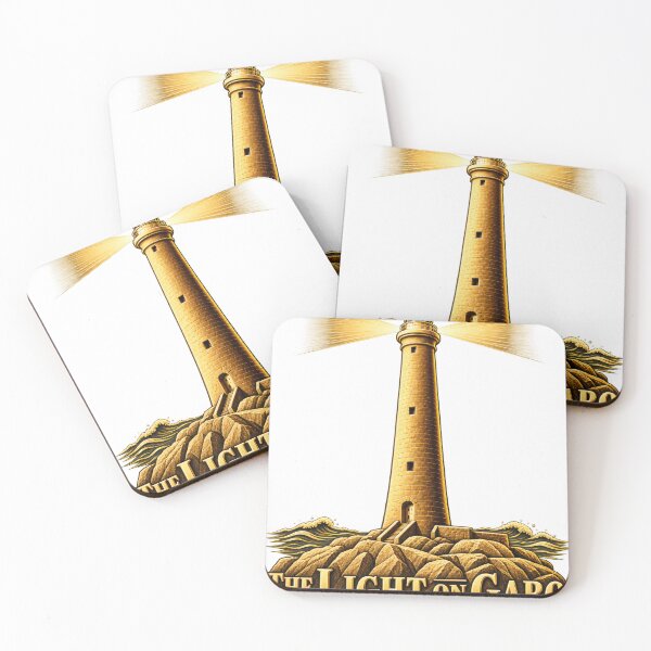 Item preview, The Light on Gabo Island  gaboisland.au in Gold designed and sold by Colin Dixon.
