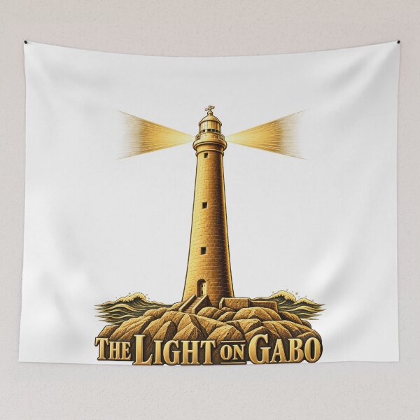 Item preview, The Light on Gabo Island  gaboisland.au in Gold designed and sold by Colin Dixon.