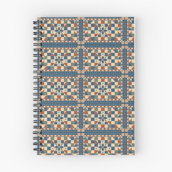 Item preview, Courtyard Tile – Mediterranean Geometric Bath Mat designed and sold by astersgraphics.