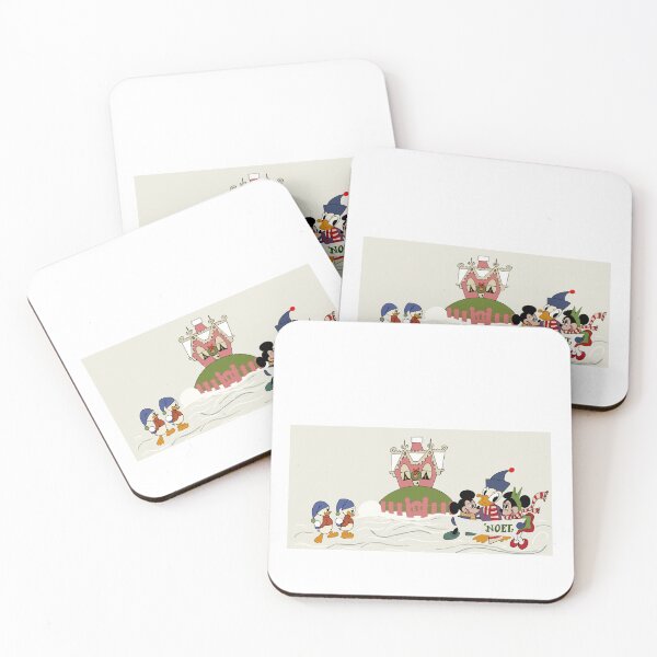 Item preview, Vintage Winter Disney Caroling Scene designed and sold by Adventure Girls Studio.