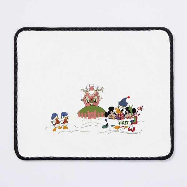 Item preview, Vintage Winter Disney Caroling Scene (Transparent Background) designed and sold by Adventure Girls Studio.