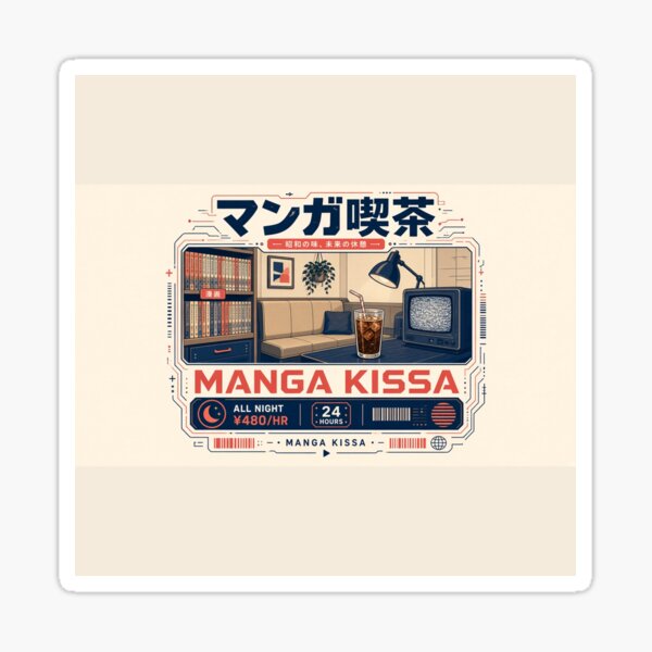 Item preview, Manga Kissa designed and sold by JetForge.