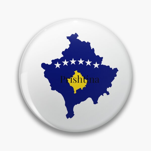 Item preview, Prishtina Kosova Map | Prishtina City Map | Kosovo Pride & Heritage Gift designed and sold by gluxdesing.
