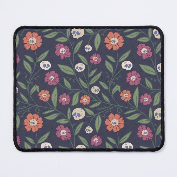 Artikelvorschau, Blumenschädel entworfen und verkauft von Nicole Dawn Design.