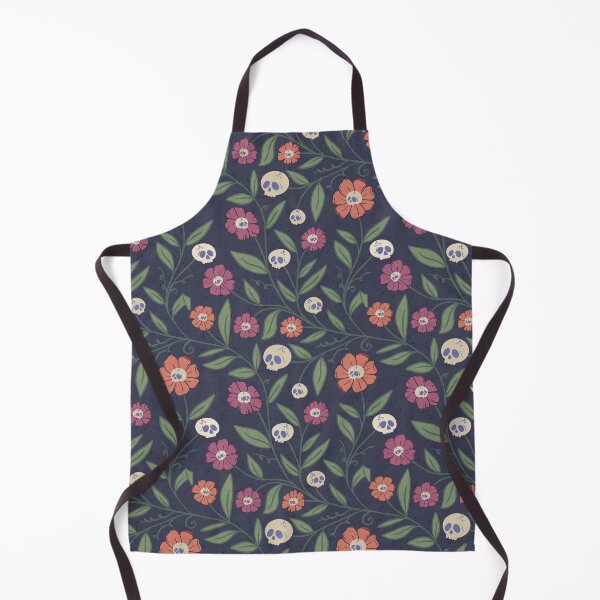 Item preview, Floral Skulls designed and sold by Nicole Dawn Design.