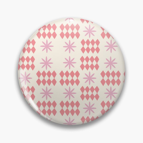 Item preview, Pink Geometric Floral Pattern designed and sold by ArtwithRabbit.