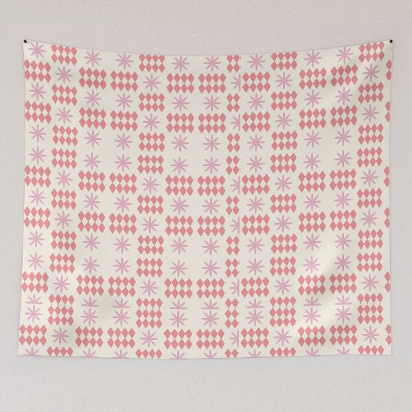 Item preview, Pink Geometric Floral Pattern designed and sold by ArtwithRabbit.