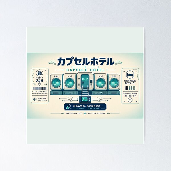 Item preview, Capsule Hotel designed and sold by JetForge.