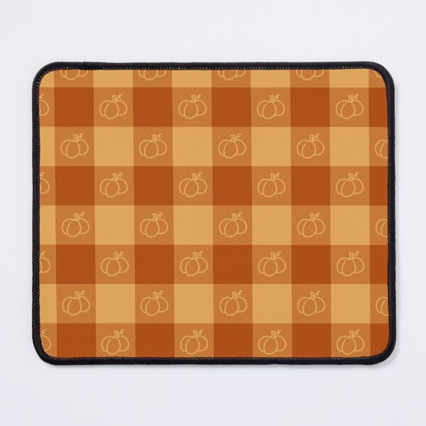Item preview, Pumpkin Gingham designed and sold by Off-The-Wahl Charms & Co..