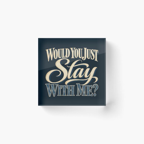 Item preview, Would You Just Stay With Me? - The Notebook designed and sold by hesjustken.