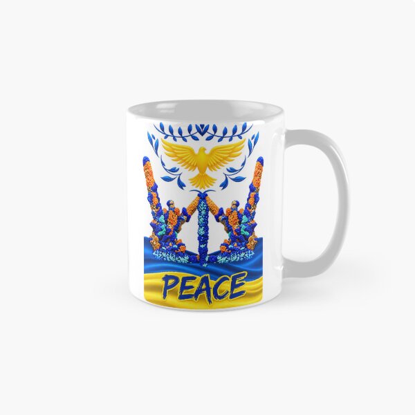 Item preview, Peace For Ukraine Patriotic Azurite mineral designed and sold by ArtDesignTp.