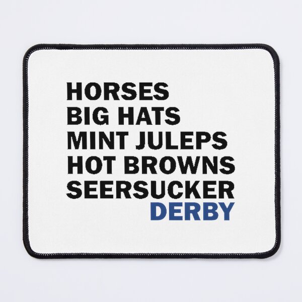 Item preview, Derby Day Celebration with Horses, Big Hats, Mint Juleps, Hot Browns, and Seersucker Style designed and sold by GoodVibesClo.
