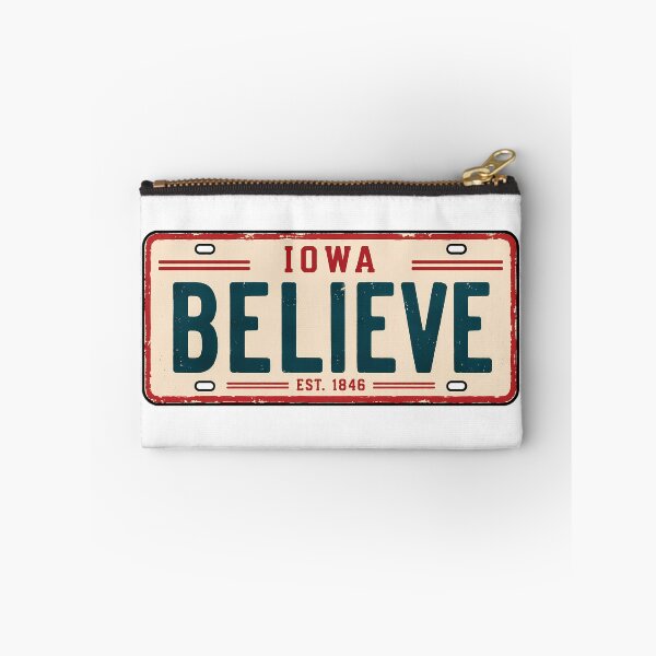Item preview, Believe License Plate Iowa designed and sold by pikes84.