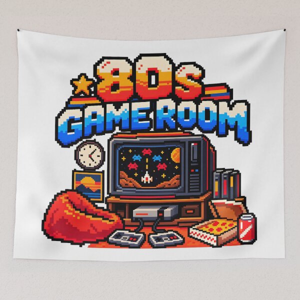 Item preview, 80s Game Room designed and sold by TOMSZE.