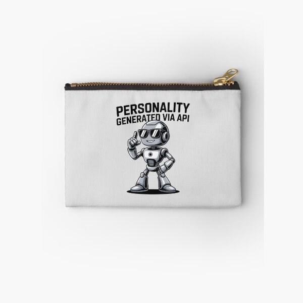 Item preview, Personality Generated via API – Funny AI Developer Humor designed and sold by Jollys-ArtShop.