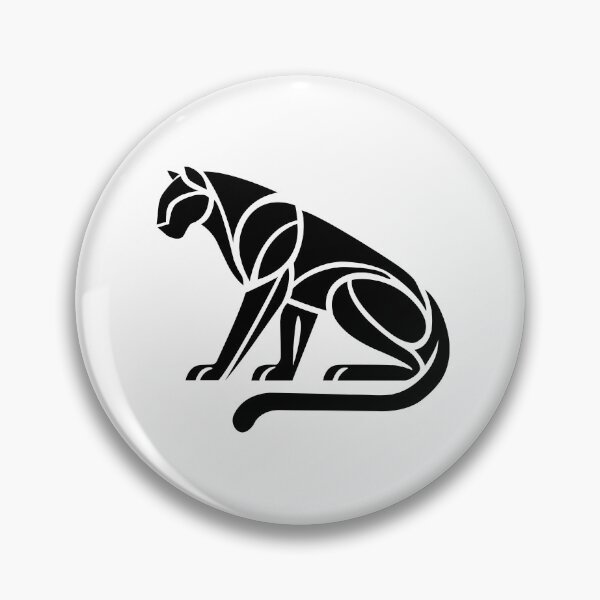Item preview, Minimalist Panther – Elegant Wildlife Design designed and sold by SivaroStudio.