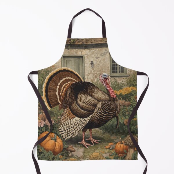 Item preview, Vintage Turkey Cottagecore Thanksgiving designed and sold by Deezyned.