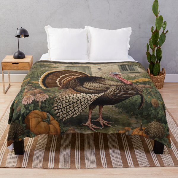 Item preview, Vintage Turkey Cottagecore Thanksgiving designed and sold by Deezyned.