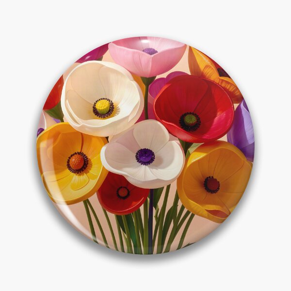 Item preview, Colorful Bouquet of Paper Flowers designed and sold by Vicky Brago-Mitchell®.