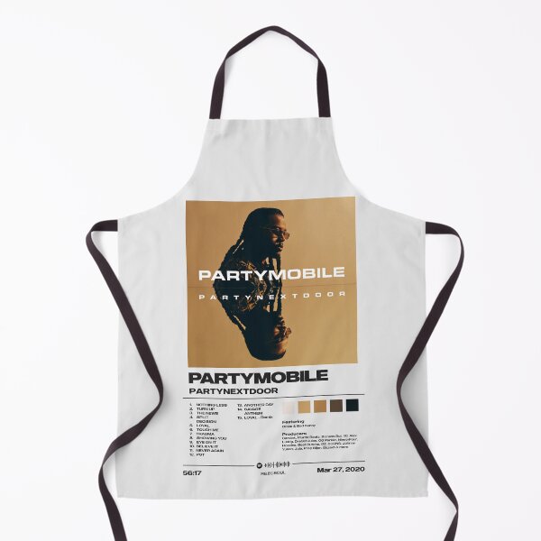Artikelvorschau, PARTYMOBILE by PARTYNEXTDOOR - Tracklist Art entworfen und verkauft von FourthWall Prints.