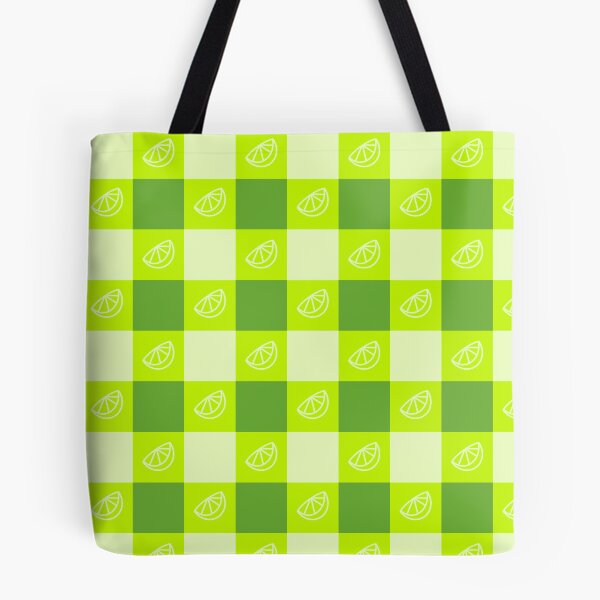 Item preview, Lime Gingham designed and sold by Off-The-Wahl Charms & Co..