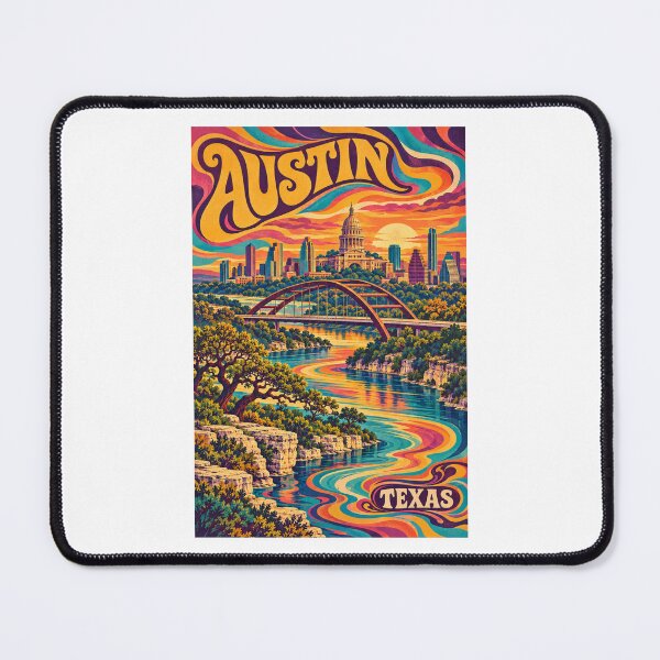Item preview, Austin - Texas - USA designed and sold by GoodOldVintage.