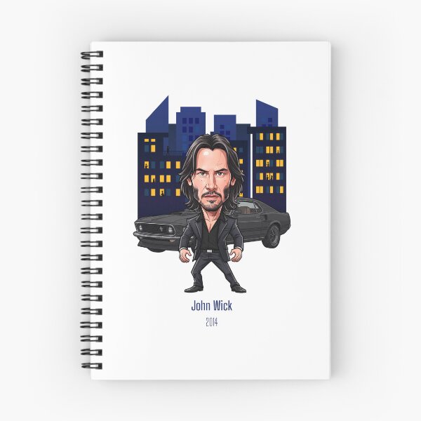 Item preview, Caricature of Keanu Reeves as John Wick in the city at night designed and sold by vectorlove.
