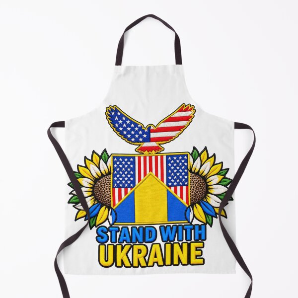 Item preview, Stand with Ukraine American Eagle Sunflowers designed and sold by ArtDesignTp.