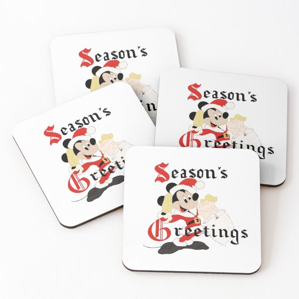 Item preview, Vintage Mickey Mouse with Santa Mask designed and sold by Adventure Girls Studio.