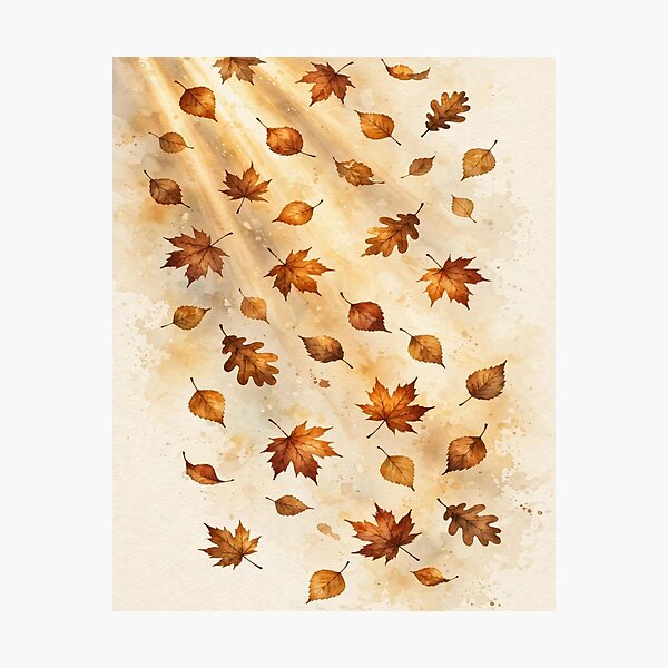 Item preview, Hora dorada de otoño designed and sold by PixelsandPrint.