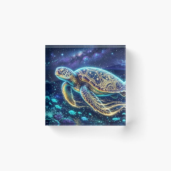 Item preview, Celestial Honu — Guardian of the Stars designed and sold by Hawaii26.