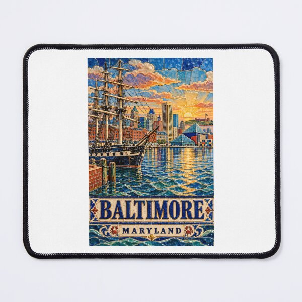 Item preview, Baltimore - Maryland - USA designed and sold by GoodOldVintage.