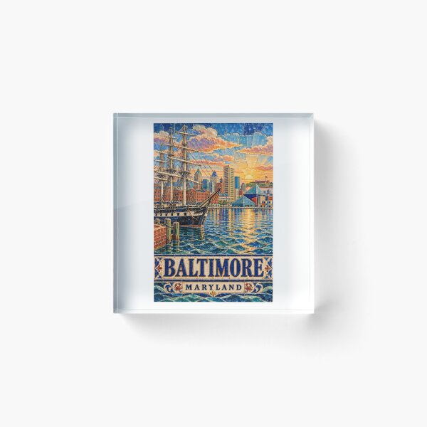 Item preview, Baltimore - Maryland - USA designed and sold by GoodOldVintage.