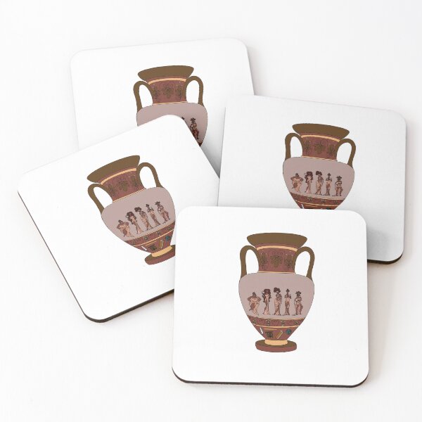 Item preview, Hercules Greek Muses on Vase designed and sold by Adventure Girls Studio.