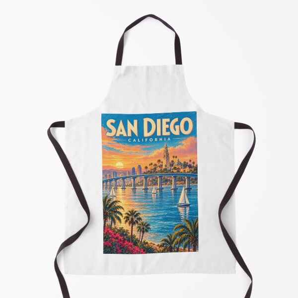 Aperçu de l'œuvre San Diego - Californie créée et vendue par GoodOldVintage.