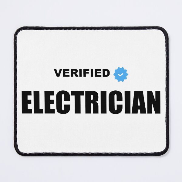 Item preview, Verified Electrician – Certified and Still Standing designed and sold by GriffinRey.