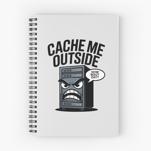 Item preview, Cache Me Outside – Funny Programmer Tech Humor Design designed and sold by Jollys-ArtShop.