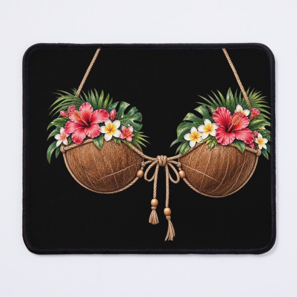 Item preview, tropical coconut flower bikini designed and sold by gypsy-joker.