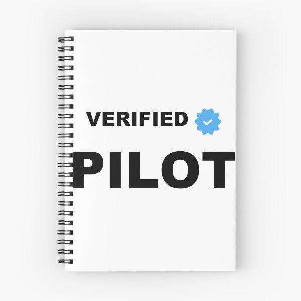 Item preview, Verified Pilot – Trained, Tired, Unstoppable designed and sold by GriffinRey.