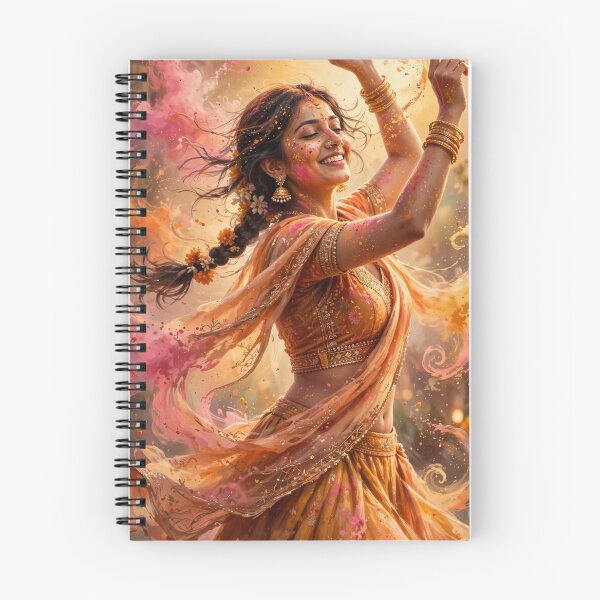 Item preview, Holi Dancer | Joyful Indian Festival Celebration Art designed and sold by Mr7Williams.