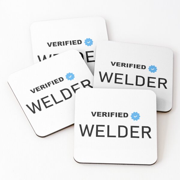 Item preview, Verified Welder – Trained, Tired, Unstoppable designed and sold by GriffinRey.
