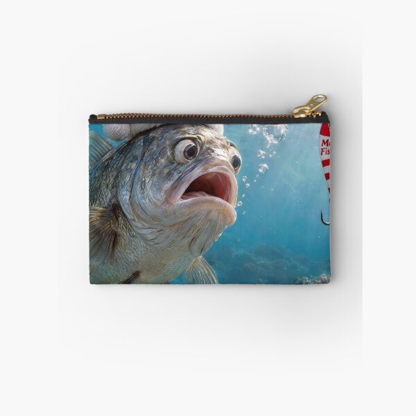 Item preview, Christmas Big Fish with Holiday Lure designed and sold by Maria Dryfhout.