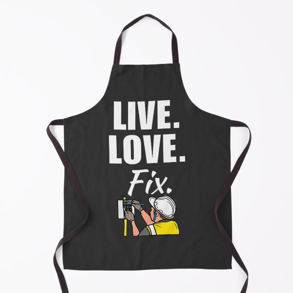 Item preview, Live Love Fix - Funny Electrician Husband Quote Design for Electrician Employees designed and sold by william110.
