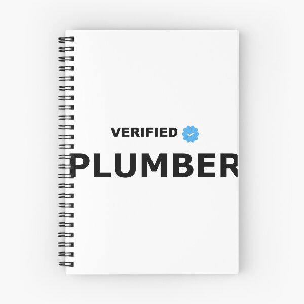 Item preview, Verified Plumber – Officially Qualified designed and sold by GriffinRey.