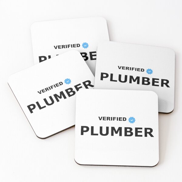 Aperçu de l'œuvre Plombier certifié – Officiellement qualifié créée et vendue par GriffinRey.