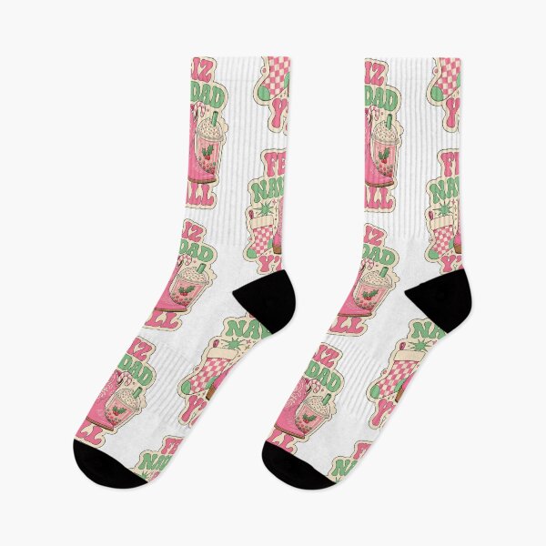 Artikelvorschau, Retro Feliz Navidad Y'all Pink Cowgirl Boot Christmas entworfen und verkauft von Design Vibras.